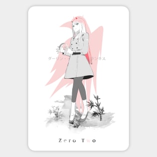 Zero 2 peaceful landscape Sticker